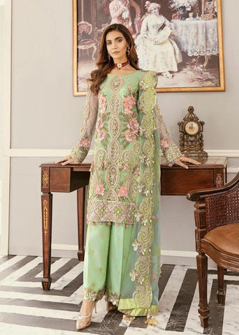 Akbar Aslam Net Suit - Yumnaz