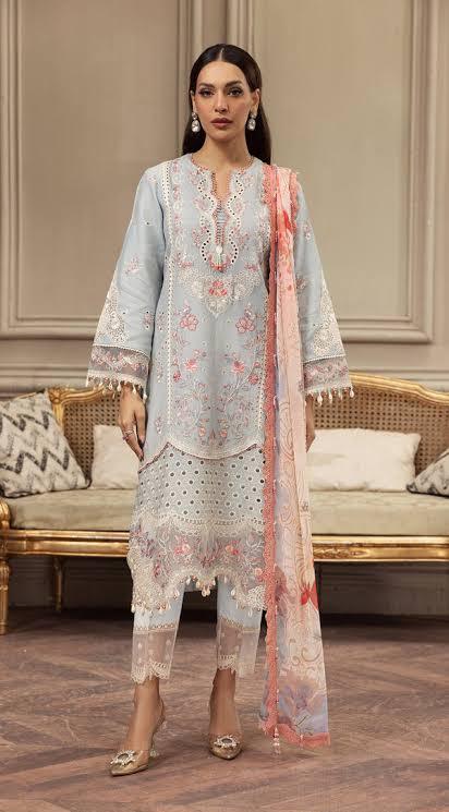 Anaya Lawn Suit - Yumnaz