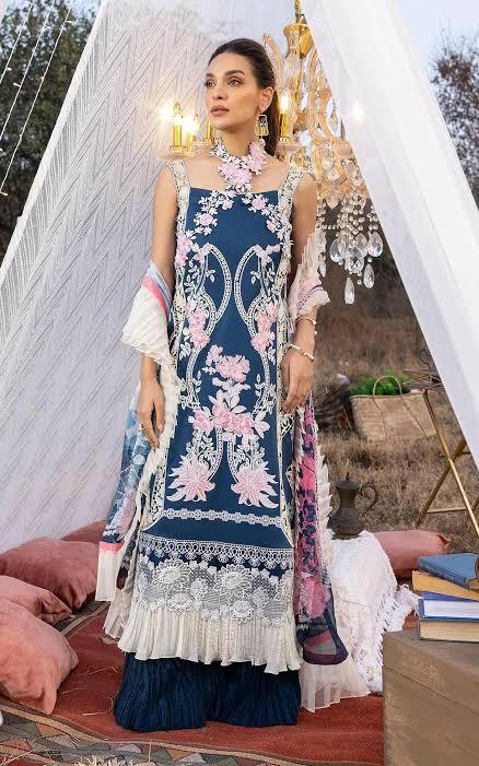 Asifa Nabeel Lawn Suit - Yumnaz