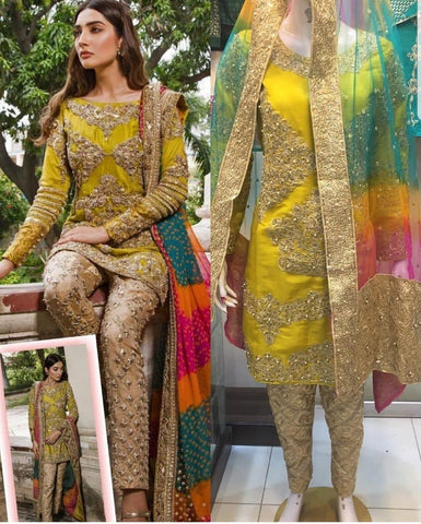 Ayesha Imran Masuri Suit - Yumnaz