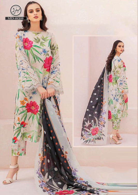 Baroque Lawn Suit - Yumnaz