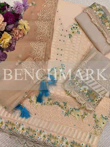 Benchmark Organza Suit - Yumnaz