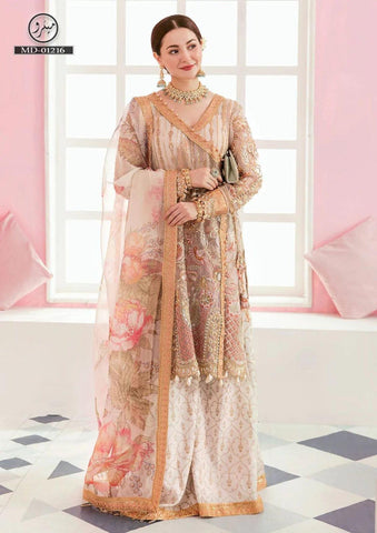 Elaf Organza Suit - Yumnaz