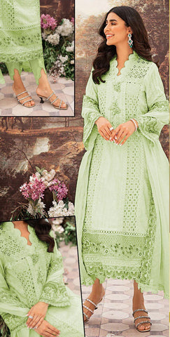 Embroidered Cotton Suit-Cotton Suits-Replica Zone