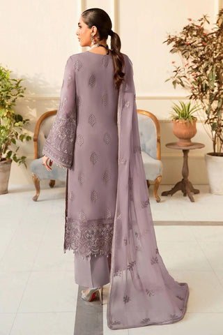 Flossie Chiffon Suit - Yumnaz