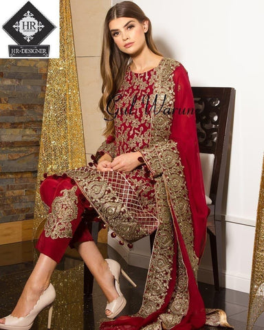 Gul Warun Chiffon Suit-Replica Suits-Replica Zone