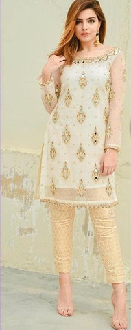 Ibrahim Sami Chiffon Suit-Replica Suits-Replica Zone