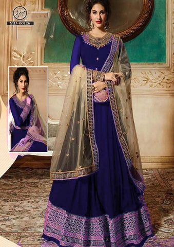 Indian Chiffon Maxi-Bridal Suits-Replica Zone