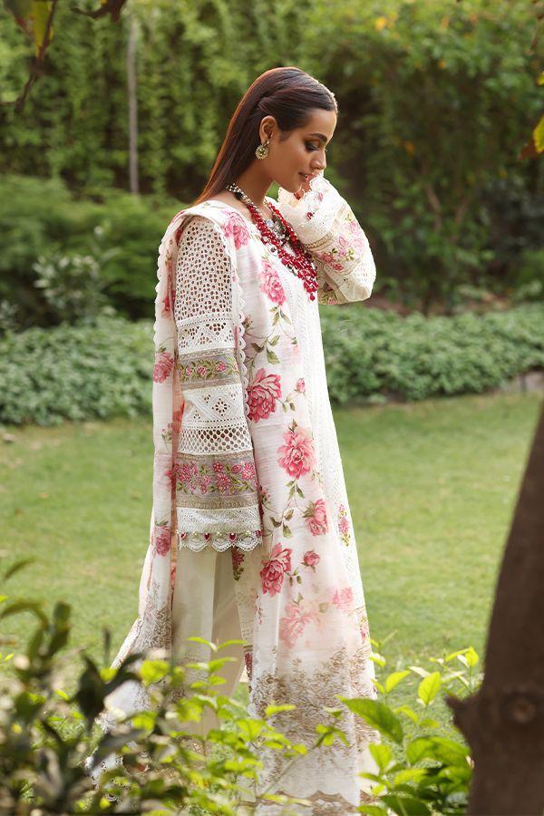 Iqra Aziz Cotton Suit - Yumnaz