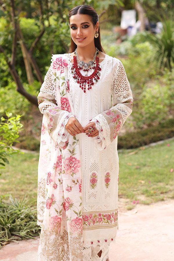 Iqra Aziz Cotton Suit - Yumnaz