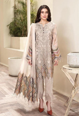 Jazmin Chiffon Suit - Yumnaz