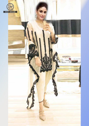 Kareena Organza Suit - Yumnaz