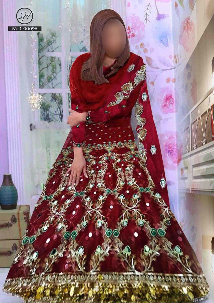 Kashees Net Bridal Suit - Yumnaz