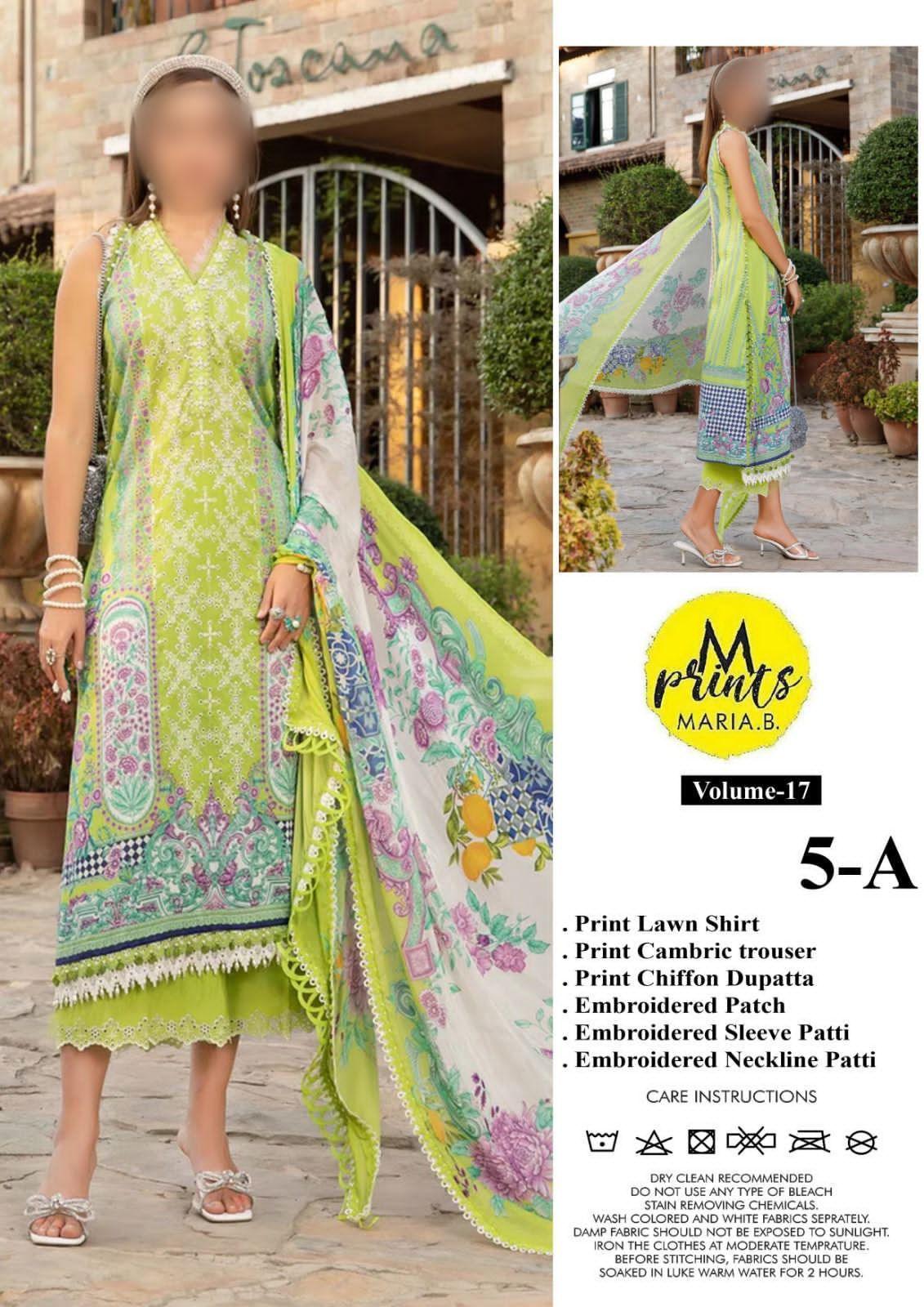 M Print Lawn Suit-Lawn Suits-Replica Zone