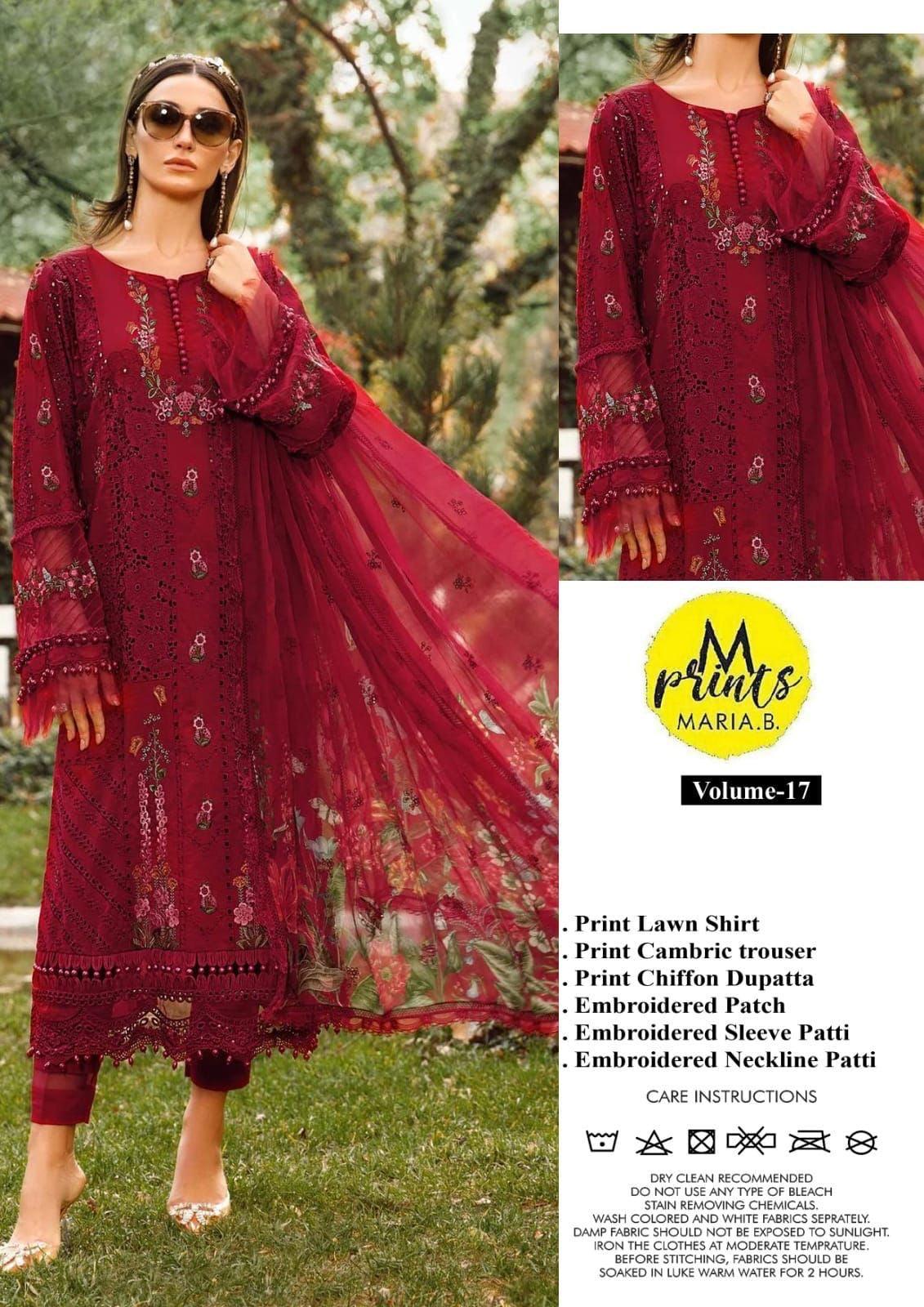 M Print Lawn Suit-Lawn Suits-Replica Zone