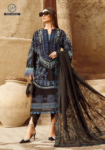 Maria B Lawn Suit - Yumnaz