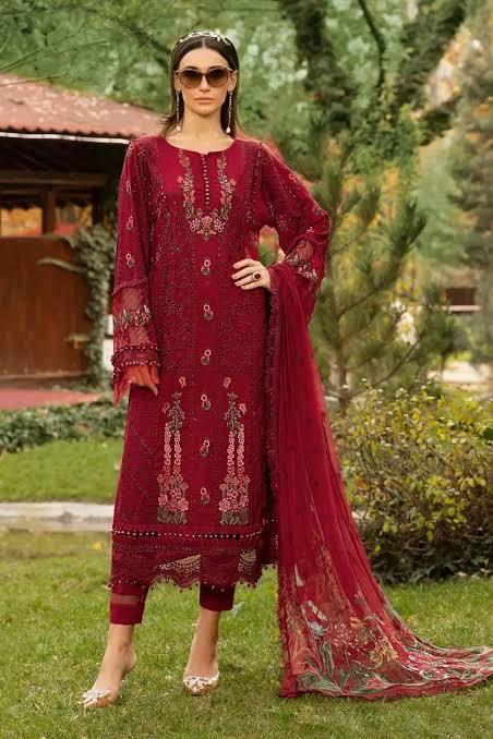 Maria B Lawn Suit - Yumnaz