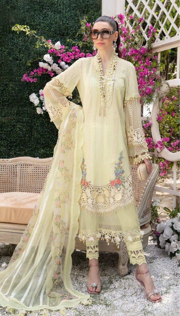 Maria B Lawn Suit - Yumnaz