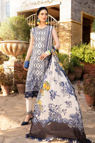 Maria B Lawn Suit - Yumnaz