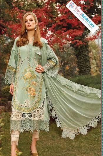 Maria B Lawn Suit - Yumnaz