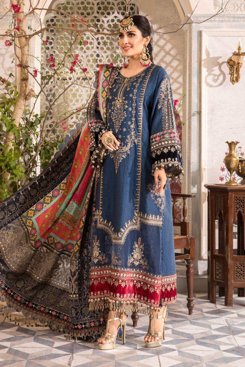 Maria B Lawn Suit - Yumnaz