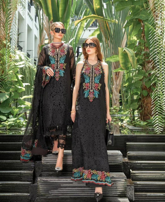 Maria B Organza Suit - Yumnaz