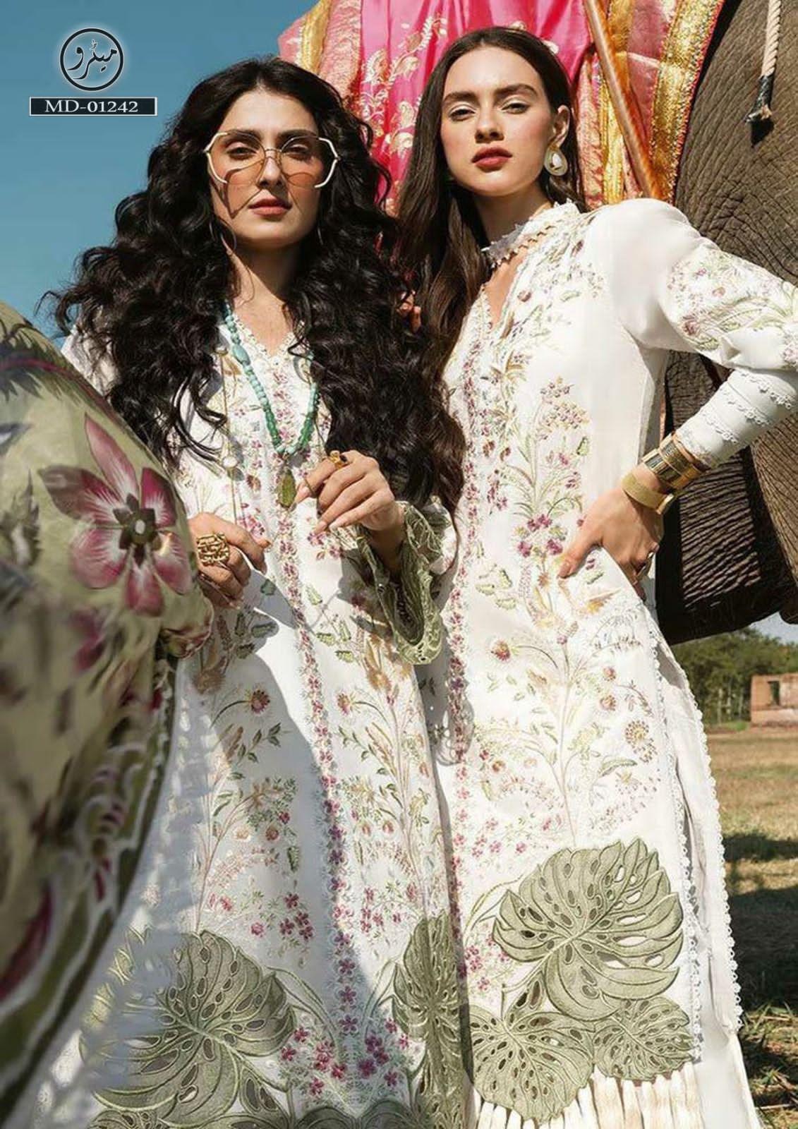 Mushq Lawn Suit - Yumnaz