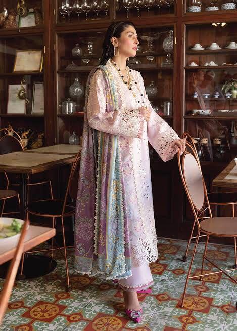 Mushq Lawn Suit - Yumnaz