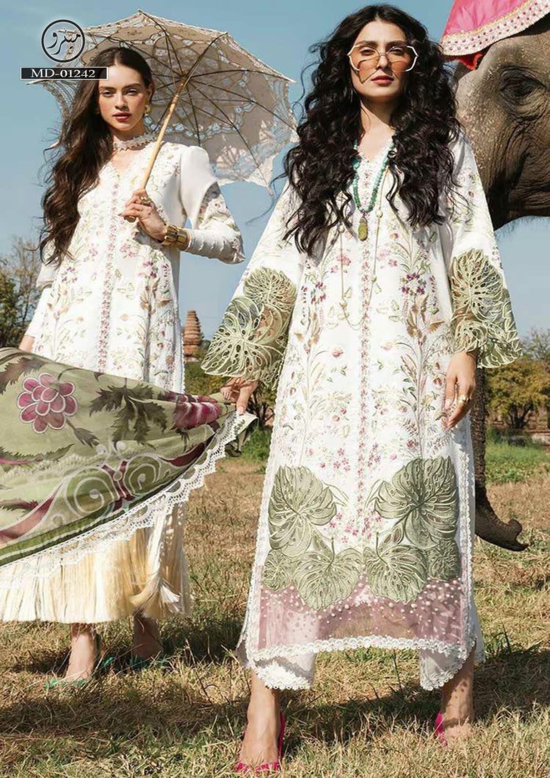 Mushq Lawn Suit - Yumnaz