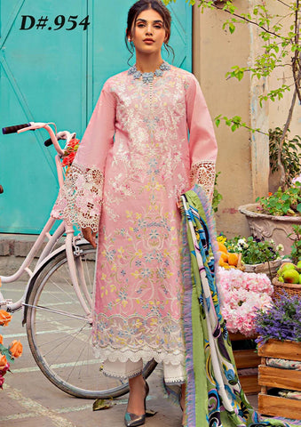 Mushq Lawn Suit - Yumnaz