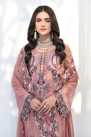 Ramsha Chiffon Suit - Yumnaz