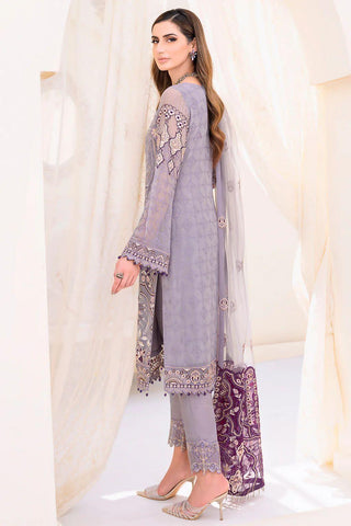 Ramsha Chiffon Suit - Yumnaz