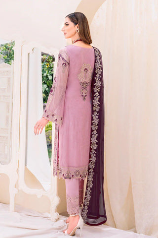 Ramsha Chiffon Suit - Yumnaz