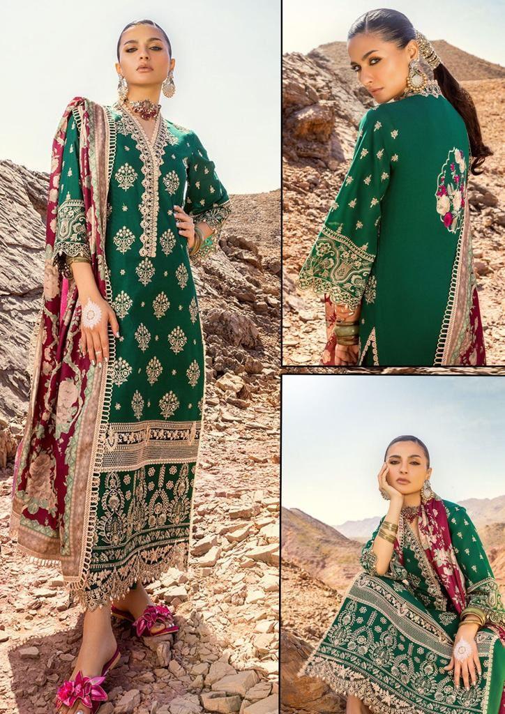 Zainab Chottani Cotton Suit - Yumnaz