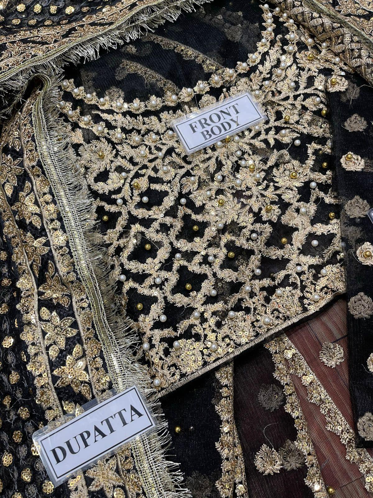 Zainab Chottani Net Bridal Suit - Yumnaz