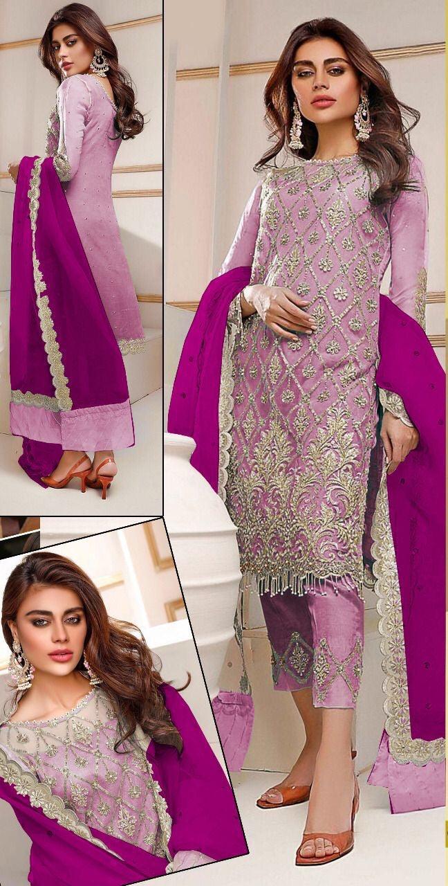 Zainab Chottani Organza Suit - Yumnaz