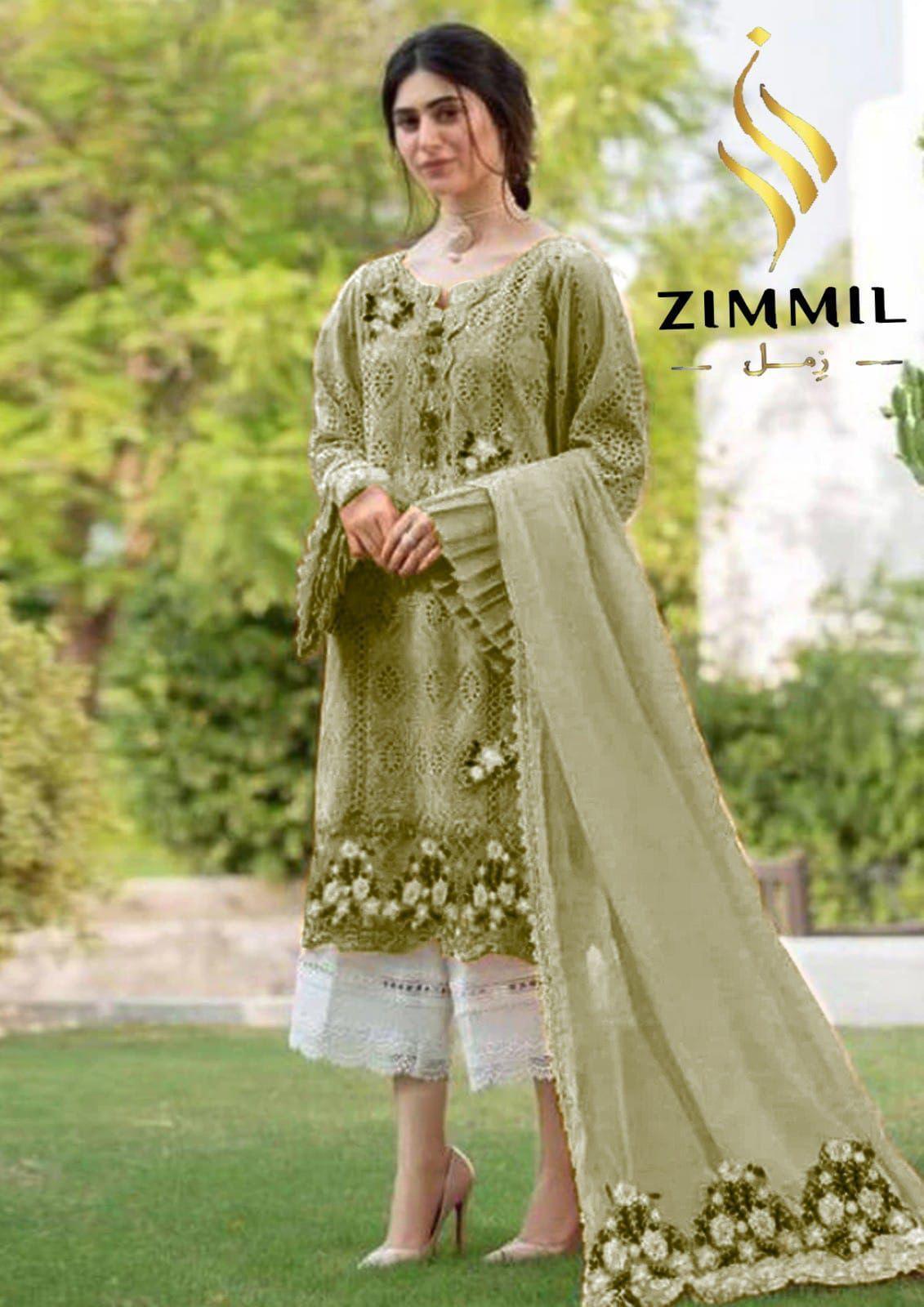 Zarqash Cotton Suit - Yumnaz