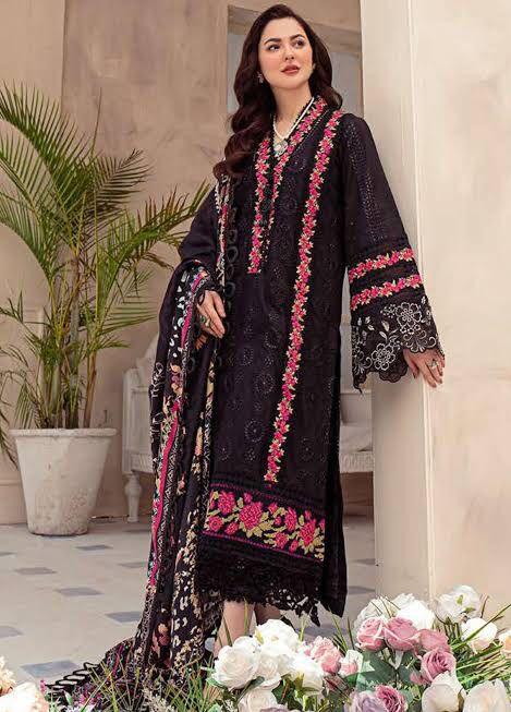 Zarqash Lawn Suit - Yumnaz